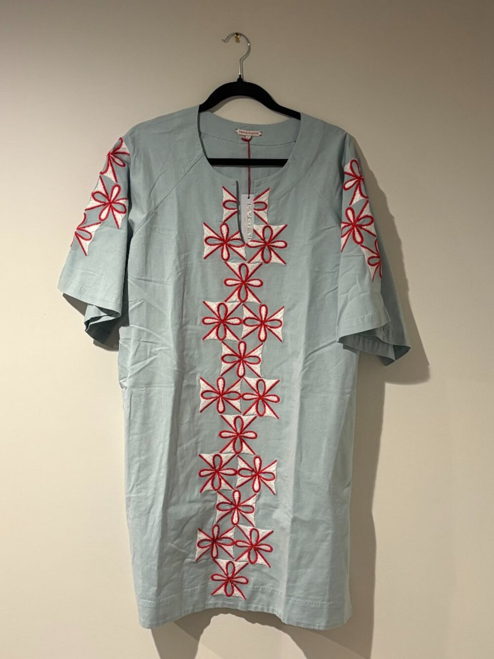 Frances Valentine Charming Caftan Mini Gambit Print